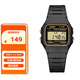 卡西歐（CASIO）手表男復古小方塊運動(dòng)防水學(xué)生男女f91w系列手表F-91WG-9Q