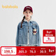 巴拉巴拉女童外套兒童上衣2025秋裝全棉牛仔舒適【商場(chǎng)同款】202325105008