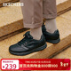 斯凱奇（Skechers）新年禮物男士商務(wù)鞋冬季厚底通勤板鞋休閑鞋軟底舒適上班鞋77156