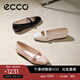 愛(ài)步（ECCO）芭蕾舞鞋女 倪妮同款時(shí)尚百搭瑪麗珍淺口單鞋 舞悅234303 HL 石灰色23430301378 38