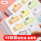 巨福48枚彩色動(dòng)物卡通班級姓名貼 不干膠標簽貼紙 小學(xué)生課本手寫(xiě)名字自粘貼紙 3件起訂