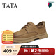 他她（TATA）商務(wù)休閑皮鞋男士真皮工裝鞋舒適休閑男鞋2025秋PGS01CM5 卡其色 41