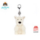Jellycat門(mén)羅蘇格蘭梗包包掛飾西高地毛絨玩偶鑰匙扣新年生日禮物 門(mén)羅蘇格蘭梗包包掛飾 One Size