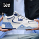 Lee男鞋新款休閑鞋男潮流男士板鞋厚底增高面包鞋舒適運動(dòng)鞋子男潮鞋