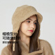 卡蒙（Kenmont）搖粒絨加絨加厚毛絨護耳帽女防風(fēng)防寒大頭圍東北雷鋒帽km-5263