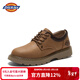 Dickies男士休閑鞋男鞋低幫透氣英倫風(fēng)工裝鞋商務(wù)休閑鞋 淺棕    41   