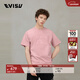 EVISU福神男士商標海鷗貼布T恤2ESHTM5TS14RXCT 粉色 L 【超寬松可選小1-2個(gè)尺碼】