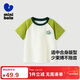 迷你巴拉（minibala）男童女童短袖T恤夏季新款寶寶純棉親膚兒童打底衫
