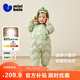 迷你巴拉巴拉連體羽絨服男女童寶寶冬季加厚三防萌趣動(dòng)物毛絨帽羽絨連體衣