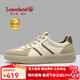 楓葉（leaveland）德訓鞋男冬季新品英倫風(fēng)時(shí)尚透氣運動(dòng)板鞋男拼接百搭經(jīng)典休閑鞋男 白/咖色（皮鞋碼） 41