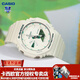 卡西歐（CASIO）【新年禮物】手表女G-SHOCK獨角獸中性農家橡樹(shù)潮流運動(dòng)電子表 GMA-S2100GA-7夏日薄荷米白-推薦