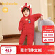 巴拉巴拉【商場(chǎng)同款】嬰兒冬季羽絨連體衣男女童爬服2025新款可愛(ài)