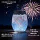 THREE SNOW 三霜制作日本進(jìn)口三霜冷感變色杯花火煙花玻璃杯啤酒杯禮盒 生日新婚禮物 煙花杯一對（禮盒裝）