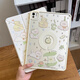 RBP適用iPad11/12平板保護殼2026新款Air8/7/6/5/mini7 Pro11/13寸蘋(píng)果保護套全包防摔彎磁吸旋轉透明 偷吃的蘋(píng)狗 iPad 12/11/10代（11英寸）