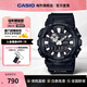 卡西歐G-SHOCK運動(dòng)電子表 潮流雙顯潮汐月相沖浪防水手表男 假期旅游 GAX-100B-1ADR