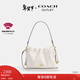 蔻馳（COACH）【新年禮物】奧萊女士女包FAYE 22號拉繩手袋單肩斜挎包百搭 IM/粉筆白色