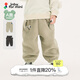 jnby by JNBY新款江南布衣嬰童長(cháng)褲束腳褲寬松休閑25冬男女童嬰兒YP0E10650 297/黃綠卡其 90 cm