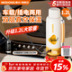 摩動(dòng)車(chē)載燒水壺12V24V220V電熱水杯燒開(kāi)水恒溫水壺316內膽沖奶器雙層真空保溫熱水壺大容量DSB17系列 1.2L 車(chē)載+插電兩用款