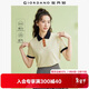 佐丹奴短袖Polo衫女減齡撞色彈力珠地布翻領(lǐng)短袖上衣05314394