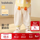 巴拉巴拉褲子嬰兒夏季薄款長(cháng)褲女童休閑褲男童運動(dòng)褲2024時(shí)髦208224108207