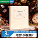 Nakabayashi仲林日本相冊本3寸小清新三寸照片收納相冊記錄車(chē)票紀念冊照片書(shū) 160張容量粉黛花田CTPLD-160-PI