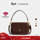 蔻馳（COACH）【禮物】新款女士經(jīng)典款LEGACY單肩包斜挎包真皮高級感冬季女包 B4/楓葉色