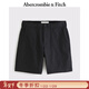 Abercrombie & Fitch【百搭多口袋】美式百搭通勤西裝短褲25夏季男裝128-5037 黑色 33 W(180/84A)
