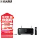 雅馬哈（Yamaha） 功放機TSR-400 5.2聲道家庭影院音響功放 8K 杜比 DTS 藍牙 USB DSP 黑色