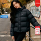 耐克（NIKE）女裝 26春季新款運動(dòng)服百搭簡(jiǎn)約寬松棉羽防風(fēng)保暖潮流時(shí)尚羽絨服 店長(cháng)主推/黑色/絨子含量85% L (165/88A)