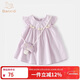 班喜迪女童連衣裙夏裝2025新款洋氣女寶寶公主裙夏季兒童背心裙子小童裝 紫色 90