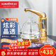 金灶（KAMJOVE） 全智能自動(dòng)上水電熱水壺 玻璃茶具燒水壺保溫電茶壺自動(dòng)加水茶臺燒水壺 B7 0.8L
