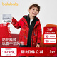 巴拉巴拉童裝男童外套連帽2025春秋兩件套印花潮【商場(chǎng)同款】201125105105