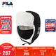 FILA斐樂(lè )兒童帽子2025年冬季男女童中大童防風(fēng)口罩加絨雷鋒帽