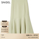 SNIDEL2025春夏不規則氣質(zhì)簡(jiǎn)約半身裙SWFS252037 萊姆綠 S