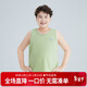 小豬托尼男童背心兒童背心無(wú)袖胖童背心內穿青少年背心加肥加大童裝 7A抗菌背心綠 160 合適155-165身高，110-130斤