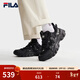斐樂(lè )（FILA）休閑鞋貓爪鞋5代運動(dòng)鞋春季新款男鞋老爹鞋 黑-BK 44
