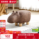全友家居沙發(fā)凳可愛(ài)動(dòng)物造型換鞋凳客廳門(mén)廳布藝小凳子矮凳DX108061KD