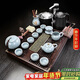 琦軒源功夫茶具套裝茶盤(pán)家用整套全自動(dòng)一體燒水壺泡茶臺茶海 song雙桶