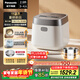 松下（Panasonic）【國家補貼】飯光光2.0電飯煲0涂層IH家用電飯鍋3-4人無(wú)涂層不銹鋼2.9升一級能效SR-HNS102-W