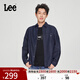 Lee標準版翻領(lǐng)經(jīng)典工裝設計男士長(cháng)袖牛仔襯衫日常休閑潮流LMT009 清水洗 2XL