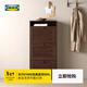 宜家（IKEA）BRUSALI布魯薩里鞋柜家用門(mén)口大容量簡(jiǎn)約現代儲物柜 白色