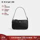 蔻馳（COACH）【品牌直供】女士小號手提手拿包腋下包麻將包黑色CN382