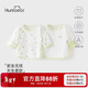歡喜小熊新生兒半背衣2件裝0-3個(gè)月剛出生寶寶純棉A類(lèi)夏季薄款嬰兒衣服
