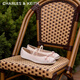 CHARLES&KEITH26春新品蝴蝶結平底瑪麗珍鞋芭蕾舞鞋生日禮物CK1-70381181 Light Pink淺粉色 36 （230）