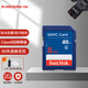 閃迪（SanDisk）8g高速存儲卡SD卡SDHC內存卡大卡大SD卡相機大卡記錄儀大卡 Class4 8G+二合一讀卡器