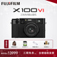富士（FUJIFILM）X100V X100VI 復古微單數碼相機 Vlog6K直播旅游隨身拍攝照相機 富士X100VI黑色+XF23 F2.0鏡頭 官方標配