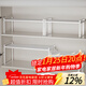 御仕家廚房分層架櫥柜內隔板柜子放碗碟收納架鍋架碗架伸縮置物架