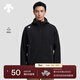迪桑特（DESCENTE）迪桑特綜訓訓練男士梭織上衣防潑水加絨外套秋季新品 BK-黑色 XL (180/100A)