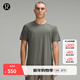 lululemon丨Metal Vent Tech 男士運動(dòng)短袖 T 恤 透氣 LM3DOWS 運動(dòng)上衣 錨灰/鼠尾草綠 M