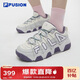 FILA FUSION斐樂(lè )潮牌女鞋復古籃球鞋冬季運動(dòng)鞋